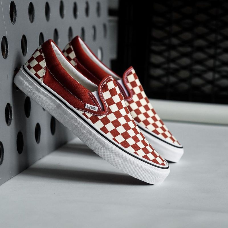 VANS SLIP ON CHECKERBOARD