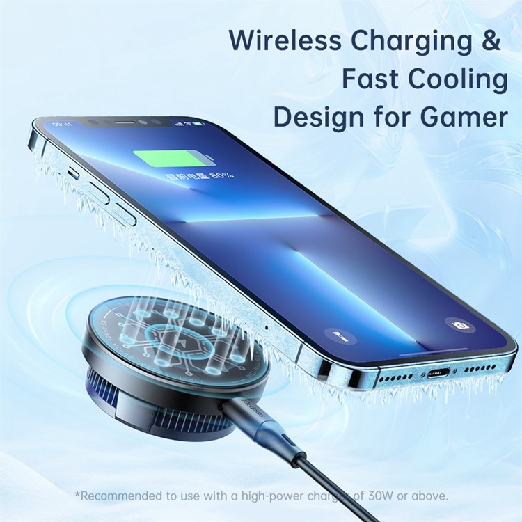 Mcdodo CH-2120 Fan Cooler Gaming Magsafe Pendingin Hp Wireless Charger