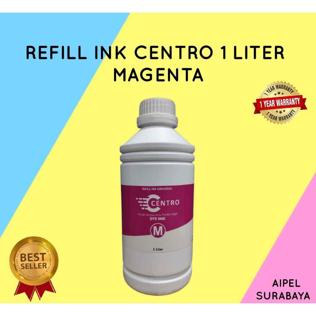 RIC1M | REFILL INK CENTRO 1 LITER MAGENTA