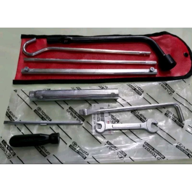 Tool Kit Kunci Roda Gagang Ban serep Avanza Xenia Rush Terios  Original