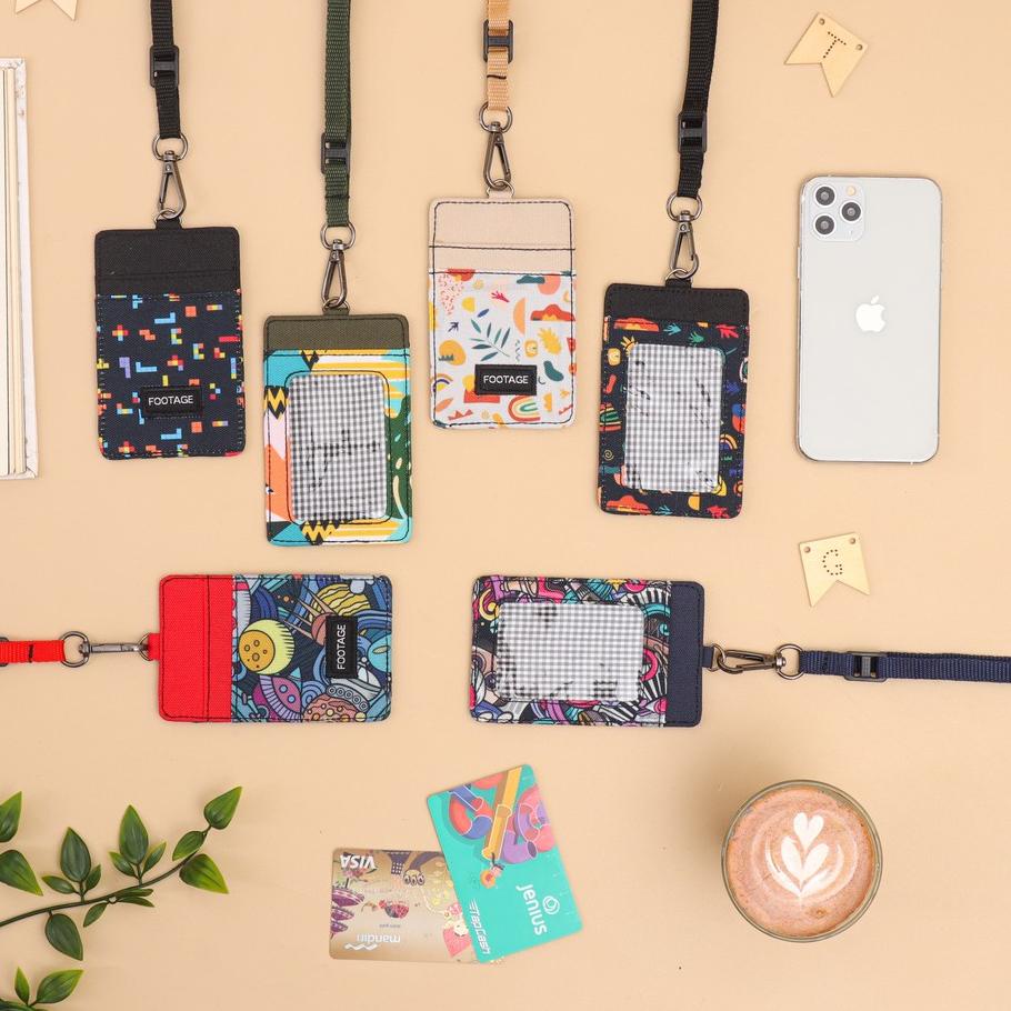 

Fyp on⚡ Gantungan ID Card Kantor Kasual Kalung Name Tag Holder Lanyard Anti Air Pria Wanita #murah