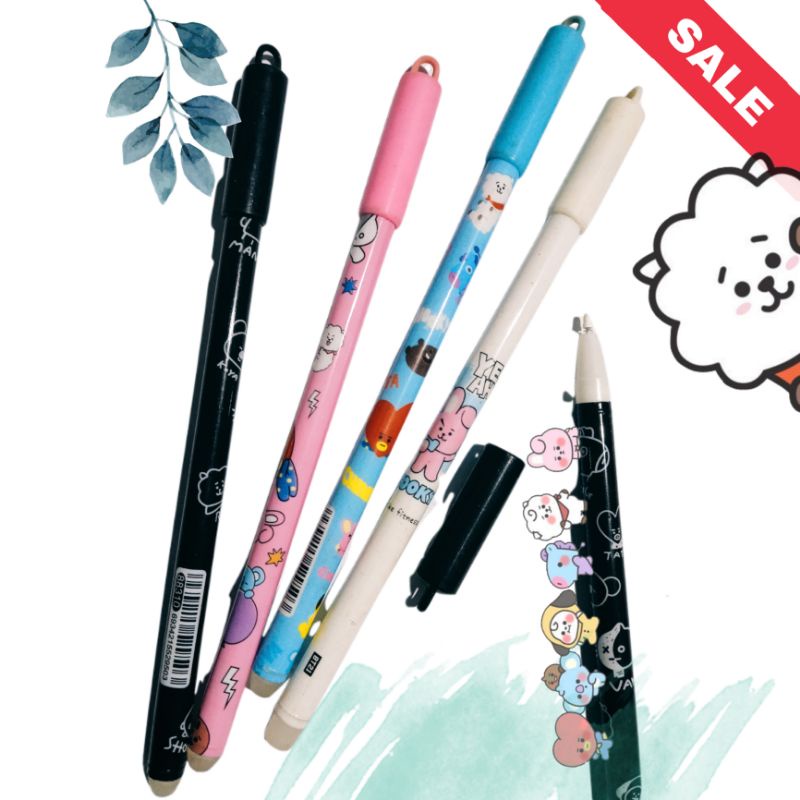 

SALE Bolpen Tinta Gel Pen OBRAL BT 21 Pena Murah