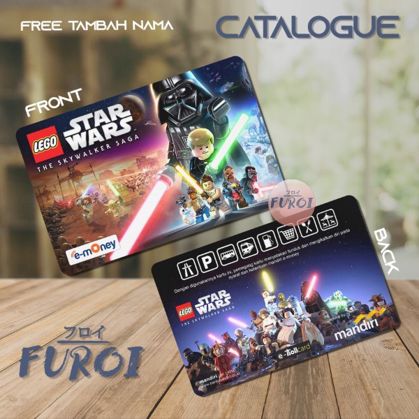 Custom Flazz BCA | Custom Emoney Mandiri | Lego | The Skywalker Saga