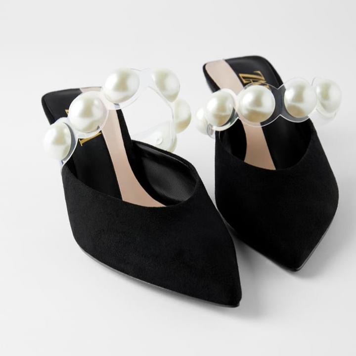 (PROMO Q9V92) ZR Heels Pearl Mutiara 393 ✺