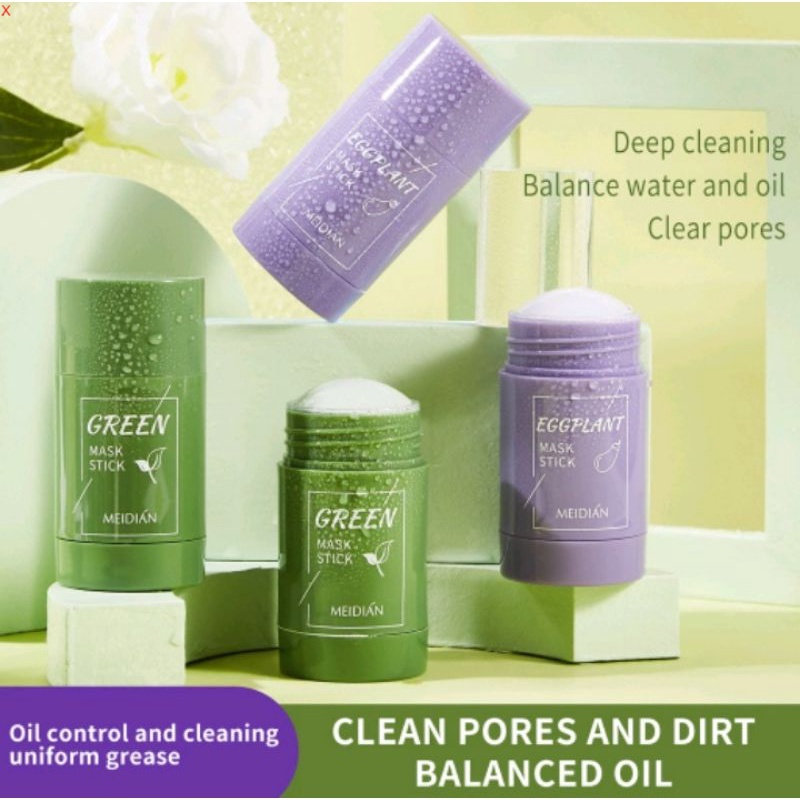 ORIGINAL MEIDIAN GREEN & EGGPLANT MASK STICK