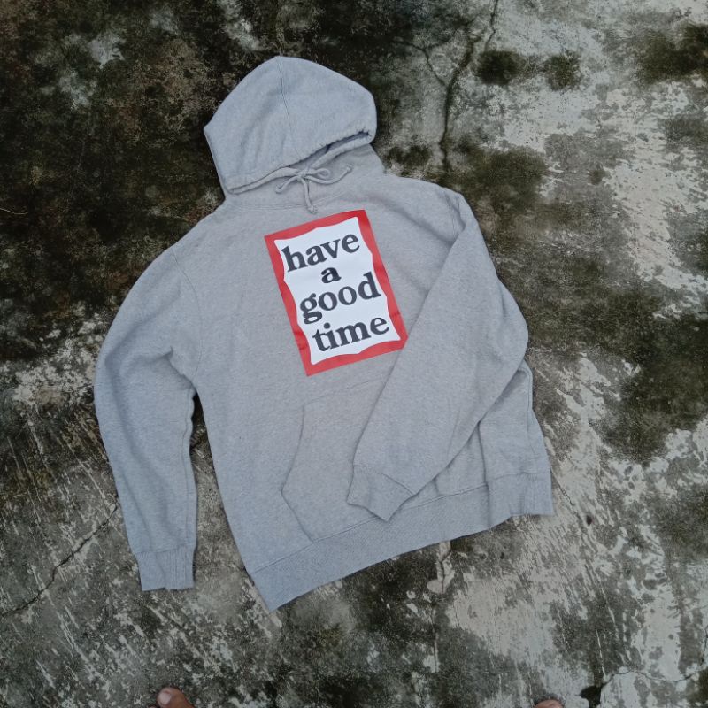Have A Good Time Big Frame Logo - Hoodie