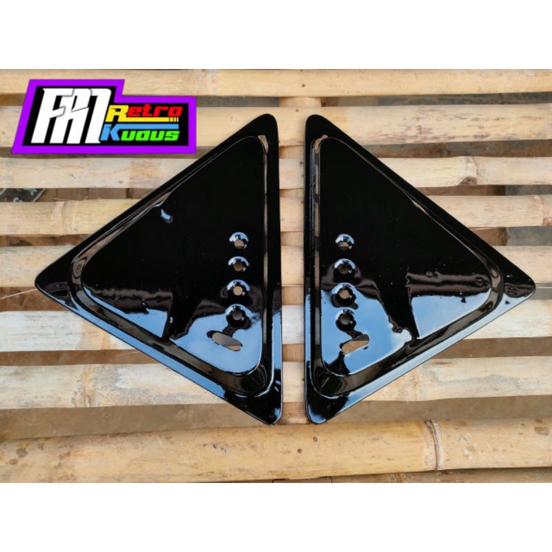 Tutup aki Box aki Japstyle Tiger Megapro Scorpio Byson bahan besi tebal