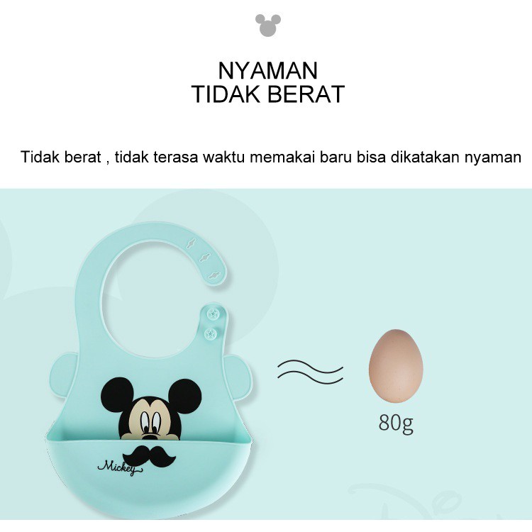 Slabber DISNEY bayi karet bayi celemek makan bayi karet silicone baby bip anti air