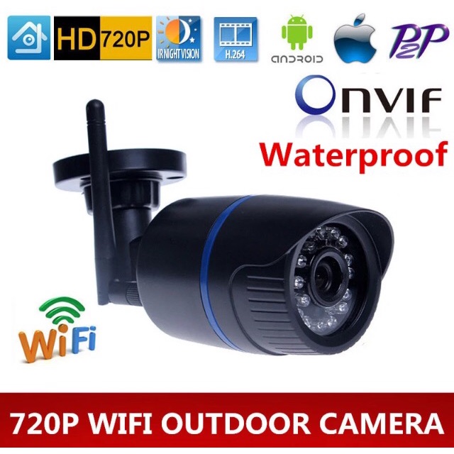 Onvif CAMERA CCTV IP WIFI OUTDOOR Tanpa DVR