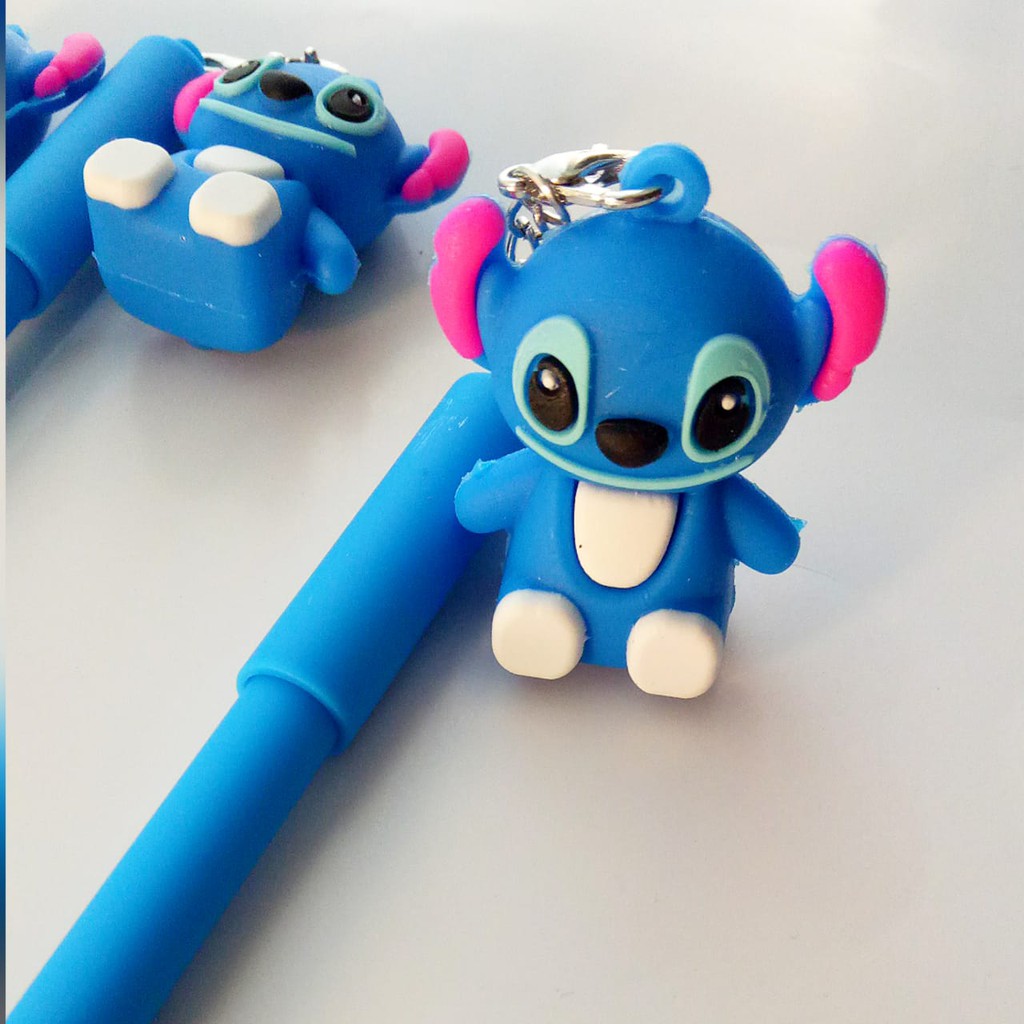 Gemilang Wallpaper Pulpen Karakter Stitch Biru Lucu Unik Cocok