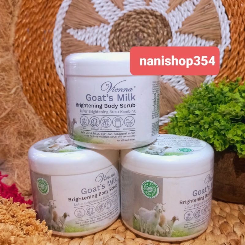 VIENNA GOAT'S MILK - LULUR SUSU KAMBING