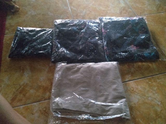 Batikmurahsekali Batik Couple Keluarga Motif Cibulan Biru