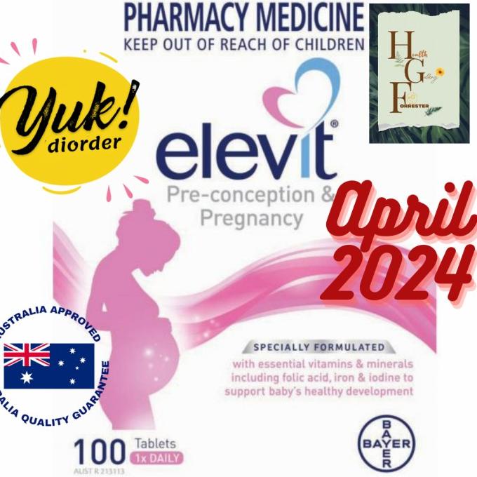 Jual ELEVIT PREGNANCY MULTIVITAMIN ELEVIT AUSTRALIA Shopee Indonesia