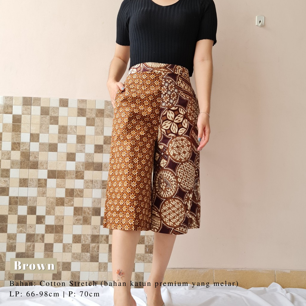 3466 jong cullotes batik pants