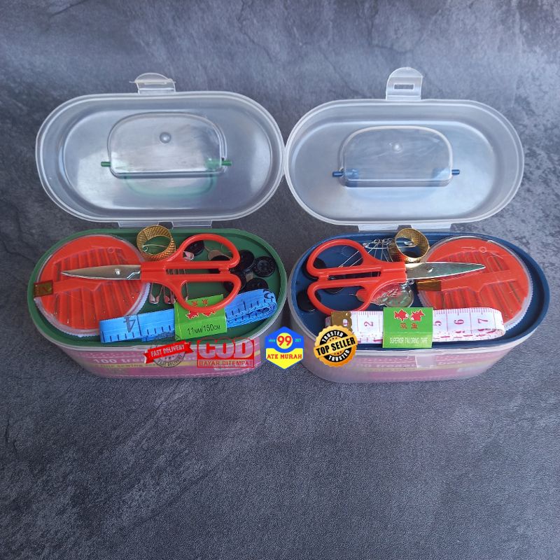 SEWING KIT/alat jahit set/benang jahit/jarum jahit/sewing set