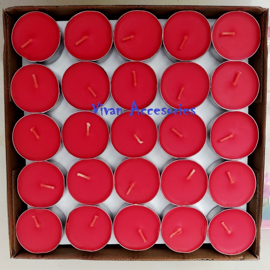 lilin tealight, Lilin tablet Isi 100