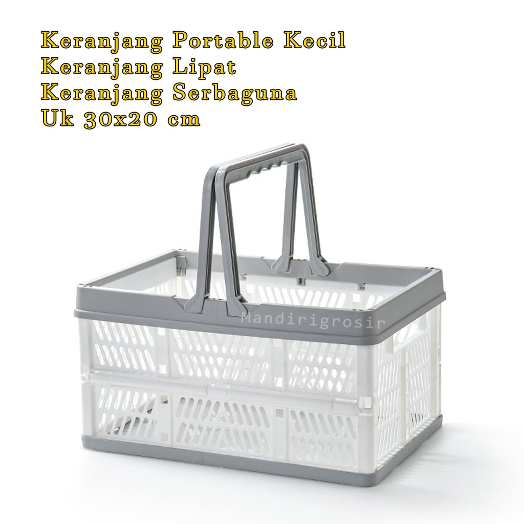 Keranjang Lipat  * Keranjang Portable *Keranjang piknik *Keranjang Serbaguna