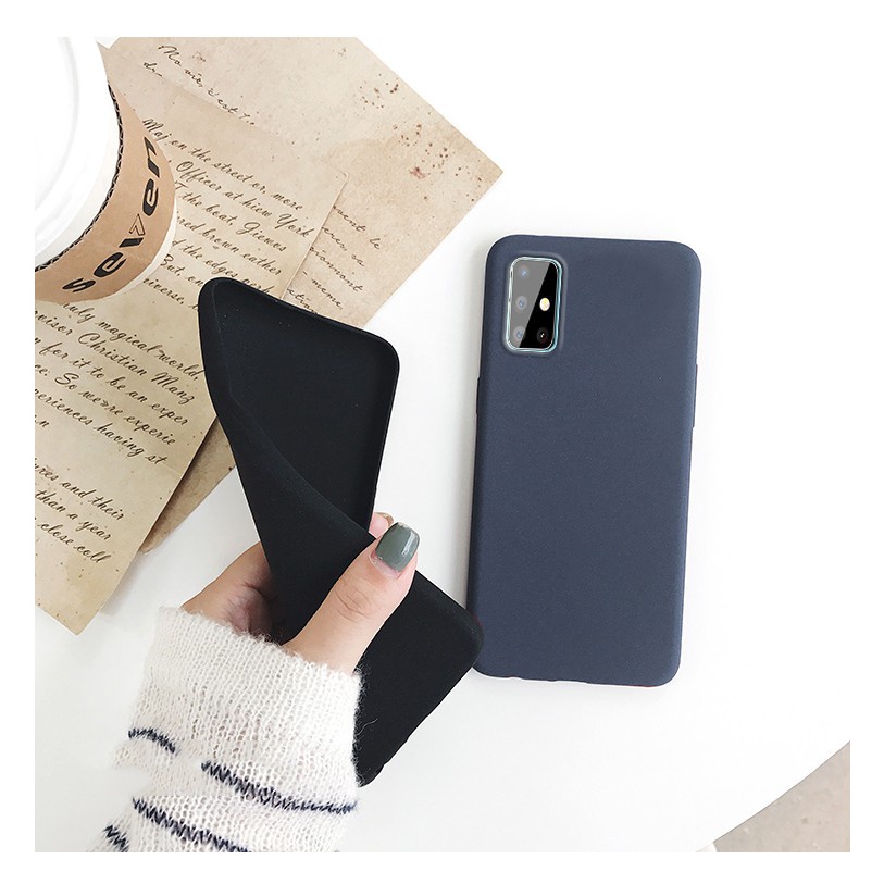 Soft Case Samsung Galaxy A31, A51 dan A71 Slim Matte Silicon Sandstone