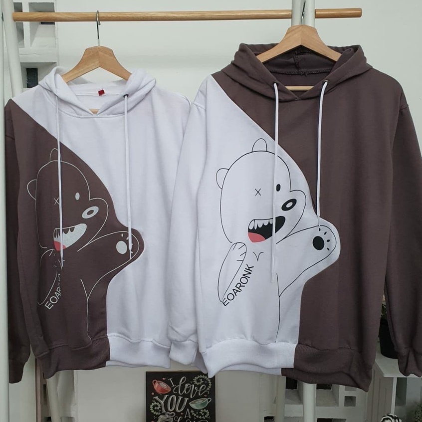 COUPLE BEAR HOODIE/JACKET/SWEATER KEKINIAN/ UNISEX HOODIE