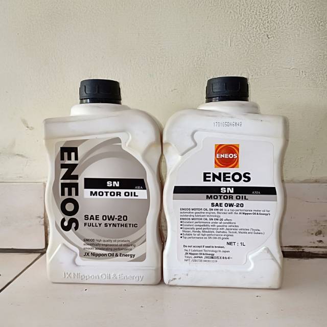 Oli Mobil ENEOS SAE 0W-20 Fully Synthetic Kemasan 1 Liter SN MOTOR OIL