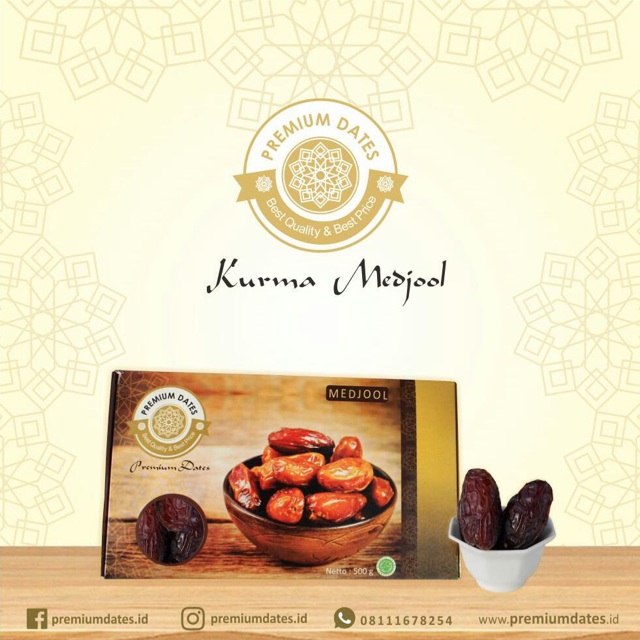 

Premium Dates"Kurma Medjool 500 gr