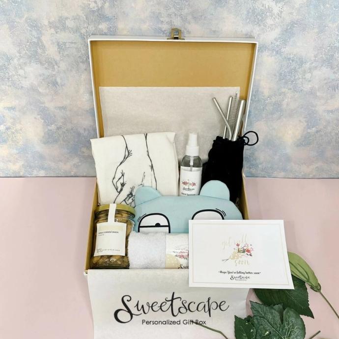 

GIFT BOX PACKAGE 206-PAKET HAMPERS 206 - GET WELL SOON GIFT DSG54546WE