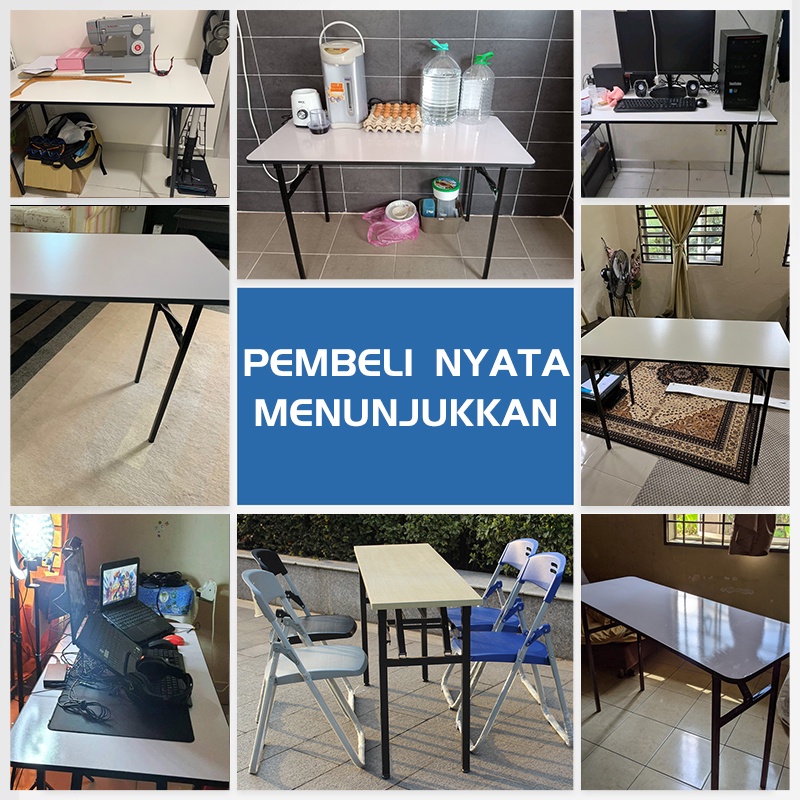 Weyon Sakura Meja lipat/Meja portabel/Meja kantor Meja/Meja kerja/Meja lipat multifungsi/Meja Makan/berkemah di luar ruangan(A155)