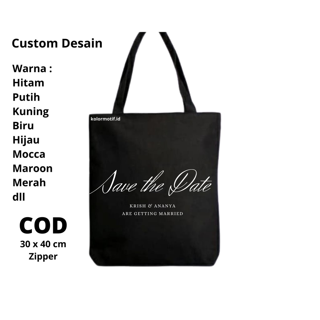 Promo cod Totebag custom