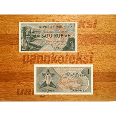 

Rp1 sandang pangan 1961 uang kertas kunolawasjadullamakoleksi ls095