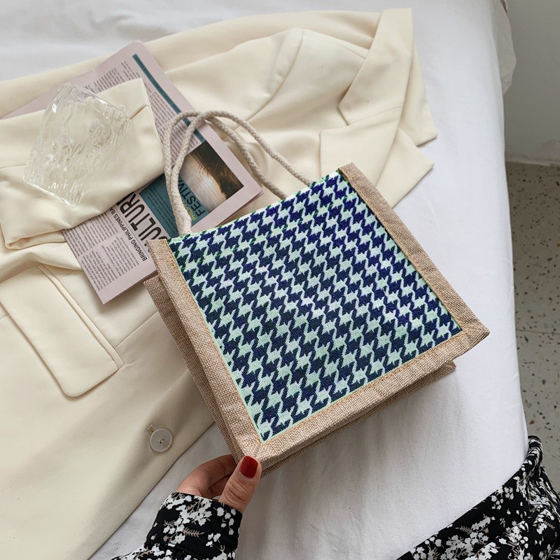 Merci Shoulder Bag Top Handle Tas Bahu vintage korean-Dadu Navy