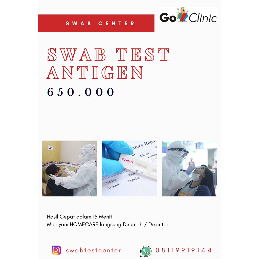 Jual SWAB TEST ANTIGEN | Shopee Indonesia