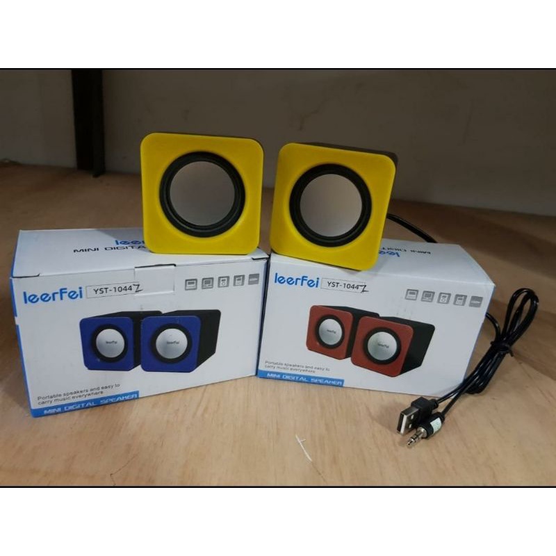 Speaker PC mini petak USB murah colokan USB / speaker laptop murah