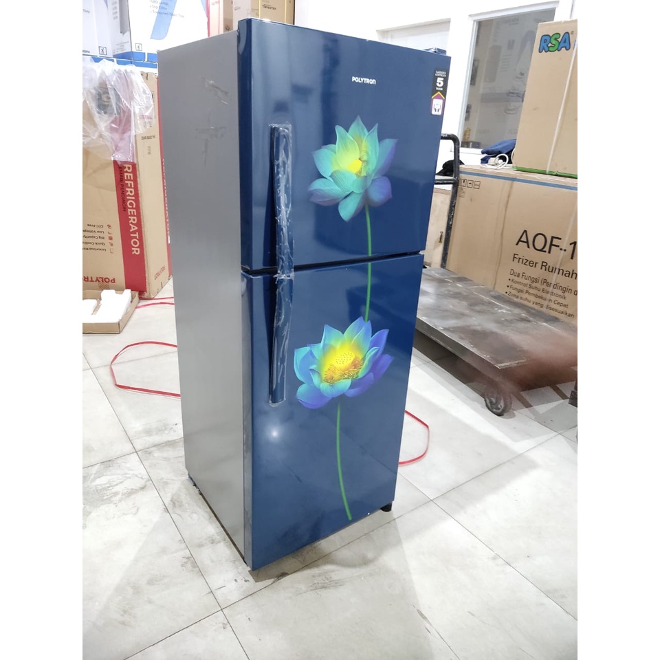 KULKAS POLYTRON PRB 217 LEMARI ES 2 PINTU PRB217 PRB 217