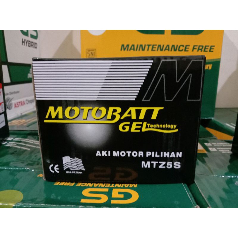Aki motor-accu motor motobatt Mtx5s