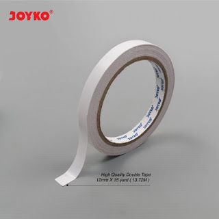 

Double Tape Joyko 1/2 inch ( 12 mm x 15 yard ) – Satuan