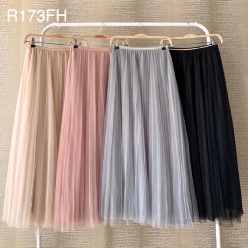 Rok tutu DEWASA panjang - rok tutu remaja - rok tutu maxi ROK TUTU POLOS / SKIRT PREMIUM / ROK TERBA