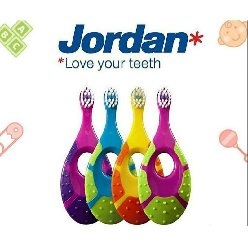 Jordan Sikat Gigi Kids Step 1(0-2 Years) Soft / jordan tootbrush  anak &amp; bayi