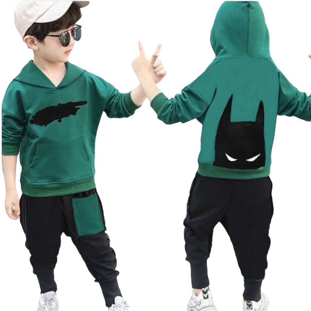 Setelan Alfred 1 - 9 Tahun Maxkenzo Baju Anak Hoodie BerKualitas-4