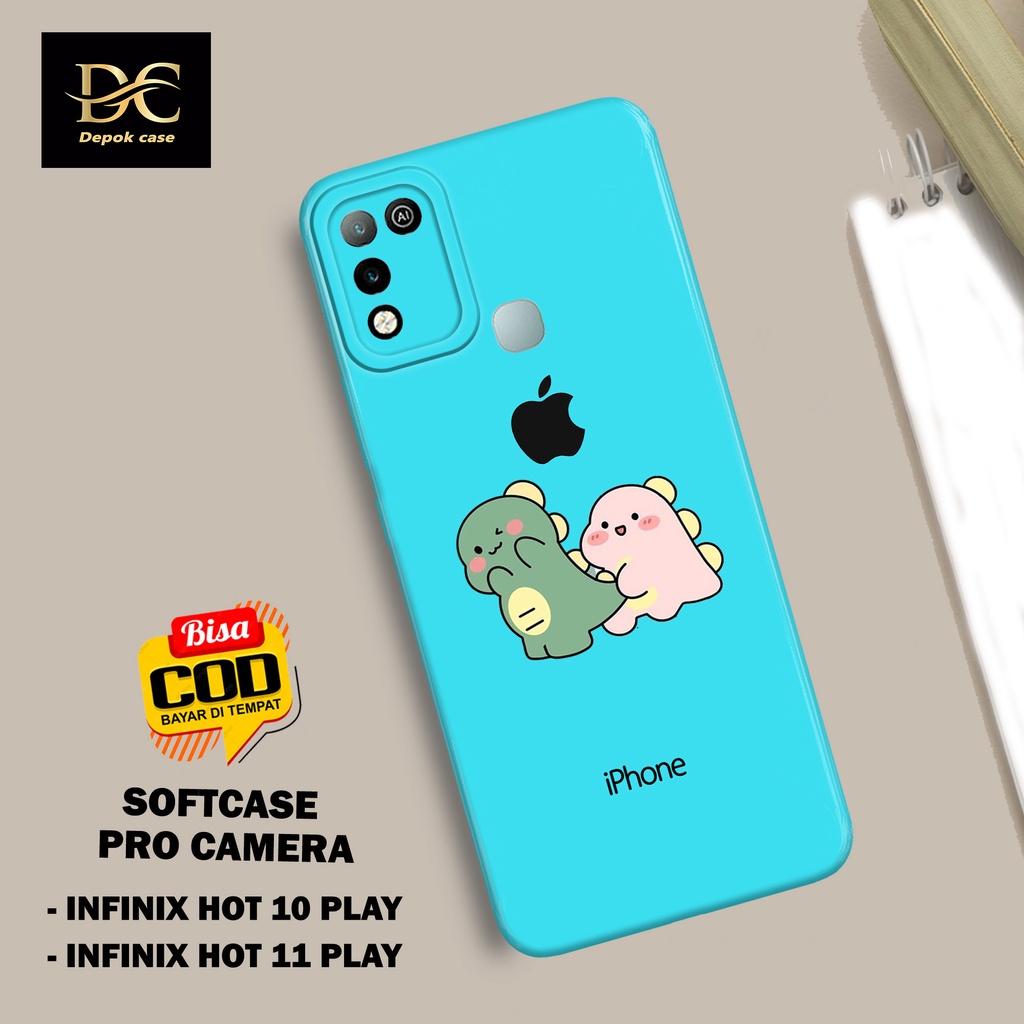 Case Infinix Hot 10 Play / Infinix Hot 11 Play Terbaru - Fhasion Case KARTUN - Casing Hp Infinix Hot