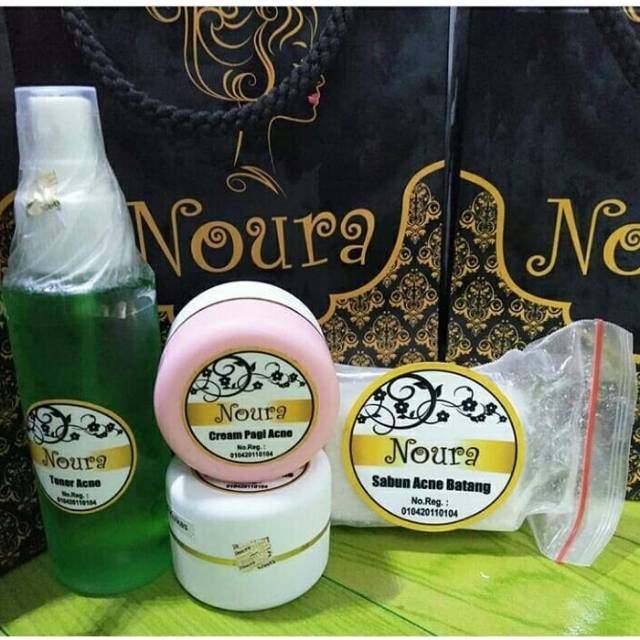 Paket jerawat noura skincare