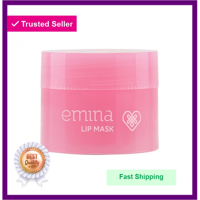 Super Sale Emina Lip Mask Masker Bibir Pelembab Bibir Original Harga Reseller Shopee Indonesia