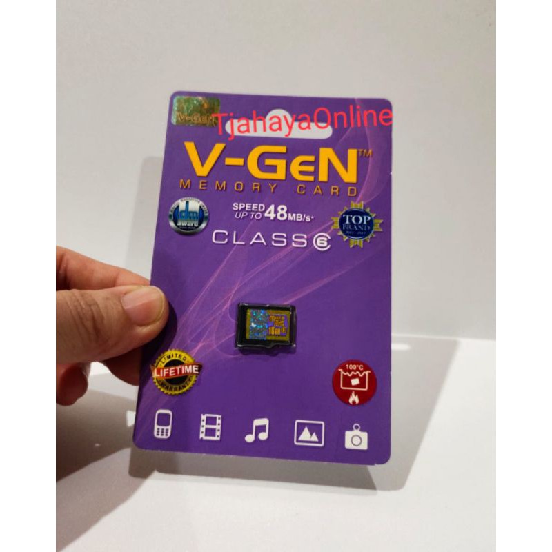 Memory Card VGen 16GB Class 6 Original