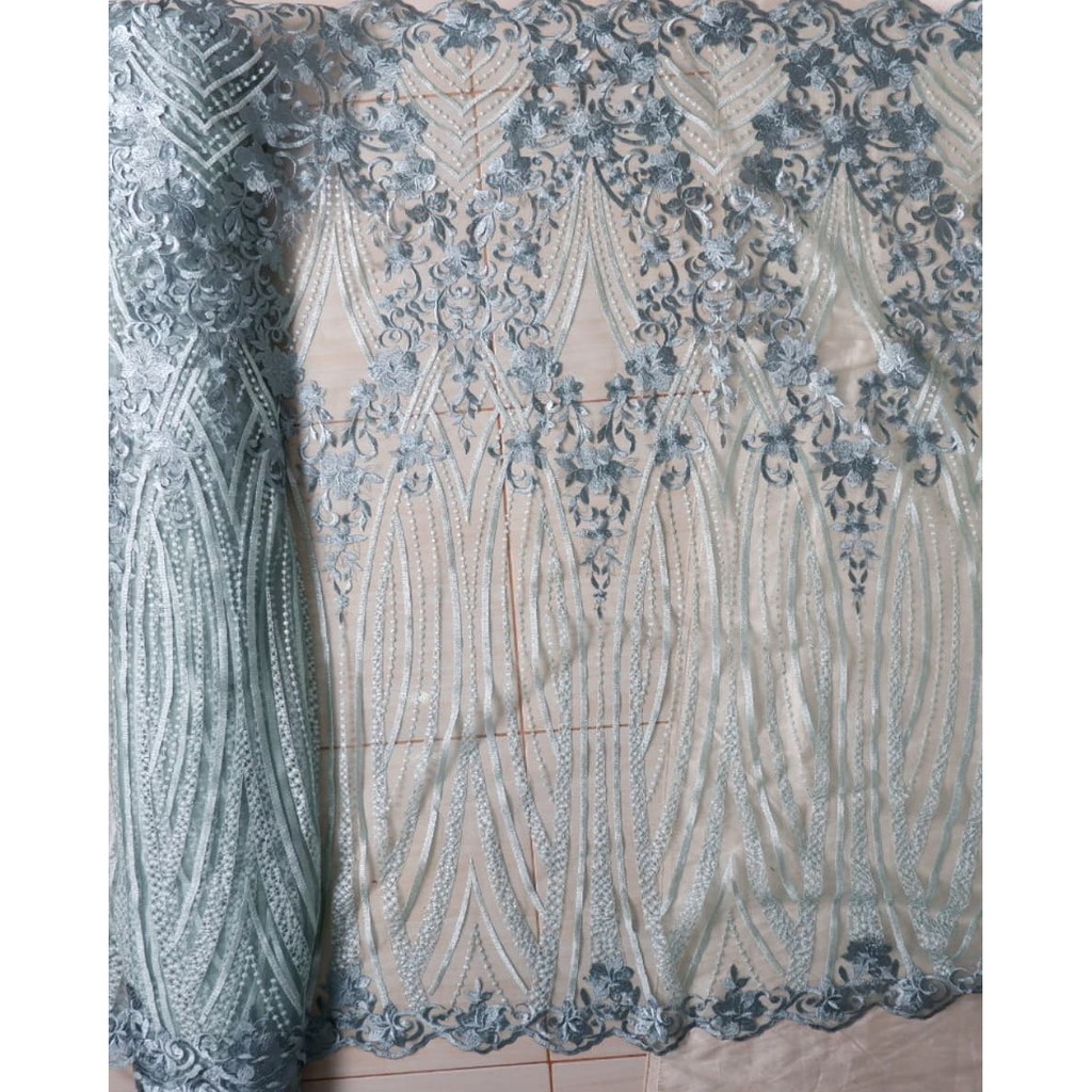 BROKAT MURAH/TILLE MURAH/BAHAN KEBAYA/BROKAT 3D