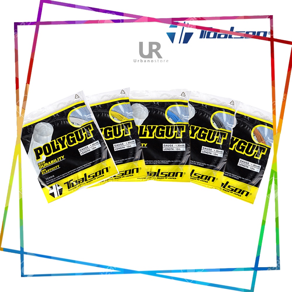 Senar Raket Tenis Lapangan TOALSON POLYGUT
