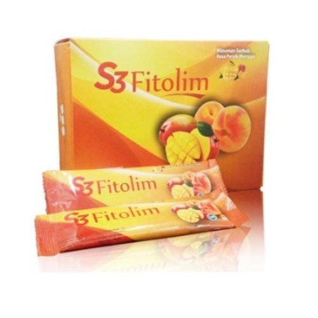 S3 FITOLIM ASLI 20 SACHET # S3 FITOLIM # DIET DETOX # PELANGSING HERBAL