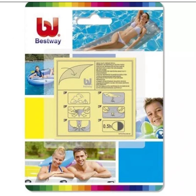 Lem Bestway Lem Kolam Renang Karet/Plastik