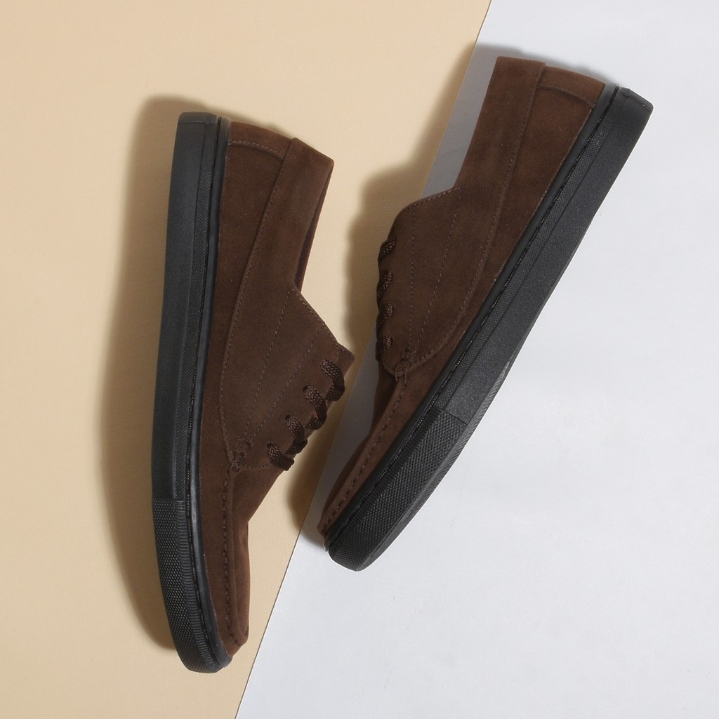 Garp Brown | Sepatu Pantofel Casual Kasual Pria Cowok Men Derby Original Footwear | FORIND x Monday