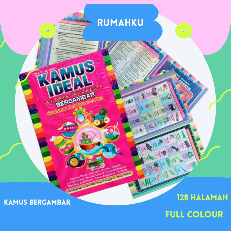 Kamus Bahasa Inggris Lengkap Bergambar Untuk Anak