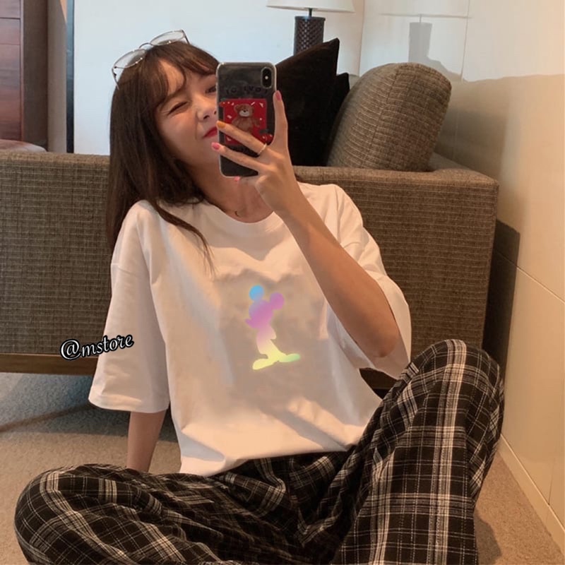 MStore - KAOS OVERSIZE 3D MIKI MOUSE Good Quality