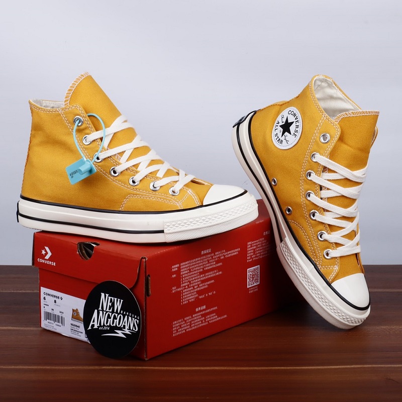 ⭐️ diskon ⭐️ SEPATU CONVERSE 70S  HIGH EGRET SEPATU SEKOLAH SEPATU CONVERS_E MURAH BOOTS IMPORT KETS PRIA